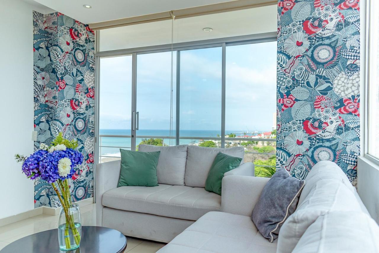 A7 Acqualina Ocean View&Pool 2 Dormitorios 1 Bano Capacidad 7 Personas Barrio Umina Manta Exterior photo